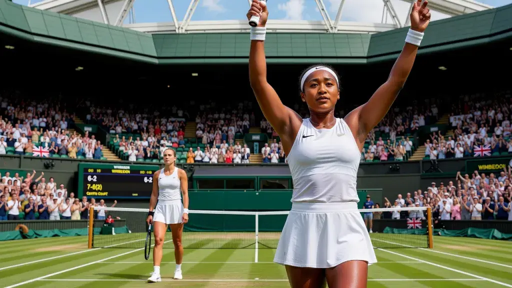 Osaka derrota Sabalenka em Wimbledon e avança às quartas com autoridade